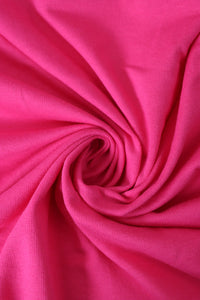 Cosmo Pink Cotton Spandex French Terry