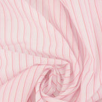 Load image into Gallery viewer, White/Red/Pink Stripe Cotton Shirting | Designer Deadstock

