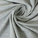 Load image into Gallery viewer, Heather Gray Cotton Spandex French Terry
