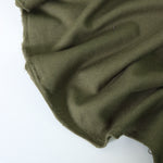 Load image into Gallery viewer, Olive Cotton Spandex French Terry
