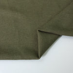 Load image into Gallery viewer, Olive Cotton Spandex French Terry
