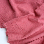 Load image into Gallery viewer, Dusty Rose Textured Basketweave Cotton | Designer Deadstock
