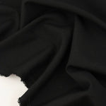 Load image into Gallery viewer, Black Cotton Poplin | Designer Deadstock
