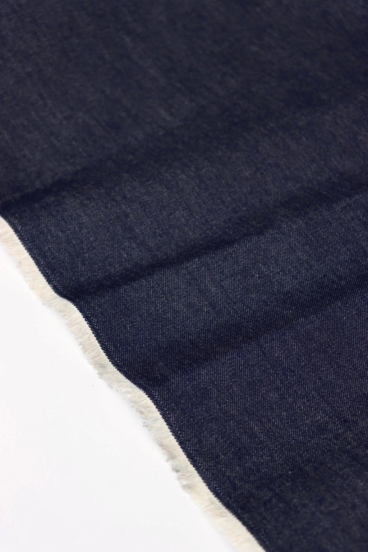 1YD PRECUT; Indigo 100% Cotton Denim