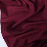 Load image into Gallery viewer, Burgundy Cotton Spandex French Terry
