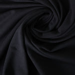 Load image into Gallery viewer, Black Cotton Spandex French Terry
