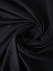 Load image into Gallery viewer, Black Cotton Spandex French Terry
