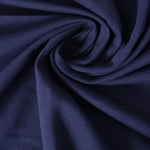 Load image into Gallery viewer, Navy Cotton Spandex French Terry

