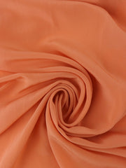 Load image into Gallery viewer, Apricot 100% Silk Georgette Crepe