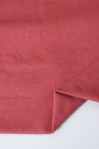 Cheery Mauve Cotton Spandex French Terry