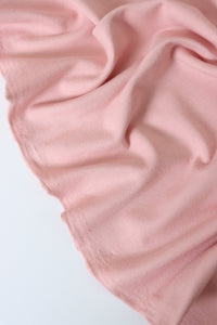 Dusty Pink Cotton Spandex French Terry