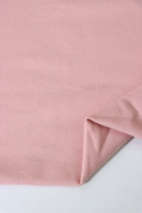 Dusty Pink Cotton Spandex French Terry