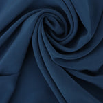 Load image into Gallery viewer, Denim 100% Silk Georgette Crepe
