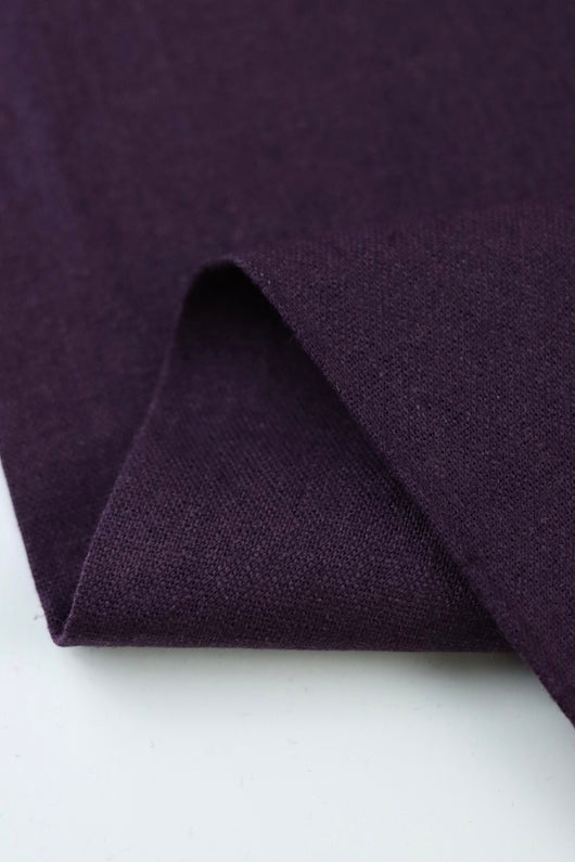 Dark Purple | Brussels Washer Linen | Robert Kaufman