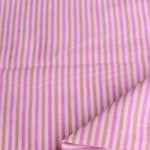 Load image into Gallery viewer, Peanut &amp; Pinks Stripe Cotton Shirting | Designer Deadstock
