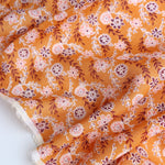Load image into Gallery viewer, Lauren Floral on Gold Cotton Lawn | Designer Deadstock

