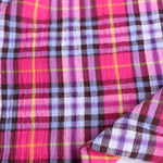 Load image into Gallery viewer, Pink &amp; Peri Textured Cotton | Designer Deadstock
