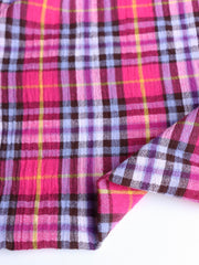 Load image into Gallery viewer, Pink &amp; Peri Textured Cotton | Designer Deadstock