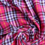 Load image into Gallery viewer, Pink &amp; Peri Textured Cotton | Designer Deadstock
