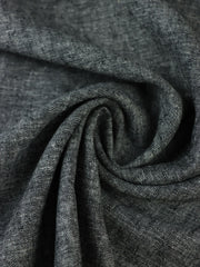 Load image into Gallery viewer, Black Marl | Brussels Washer Yarn Dyed Linen | Robert Kaufman
