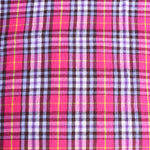 Load image into Gallery viewer, Pink &amp; Peri Textured Cotton | Designer Deadstock
