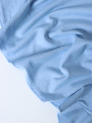 Load image into Gallery viewer, Light Blue Cotton Spandex French Terry