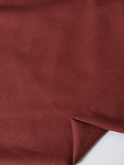 Load image into Gallery viewer, Dark Marsala Cotton Spandex French Terry