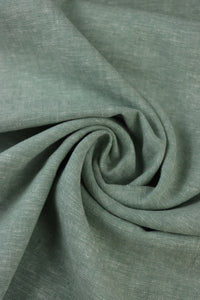 1YD 33IN REMNANT; Sage Marl | Brussels Washer Yarn Dyed Linen | Robert Kaufman