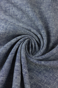 Denim Marl | Brussels Washer Yarn Dyed Linen | Robert Kaufman