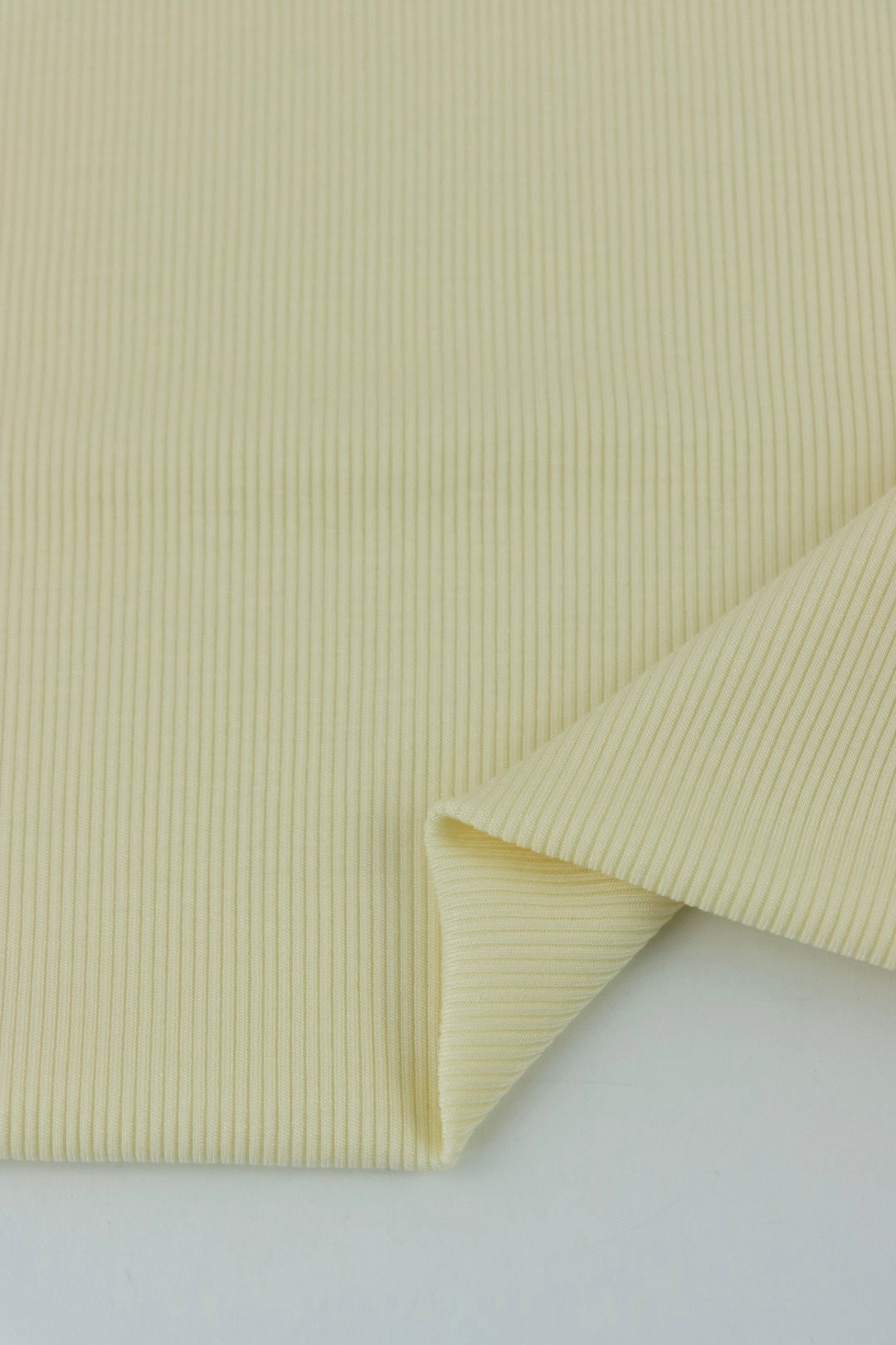 2x2 Htp Rib Cornsilk 2x2 Tencel Spandex Rib Knit | Surge Fabric Shop