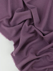 Load image into Gallery viewer, Grape 2x2 Tencel Spandex Rib Knit
