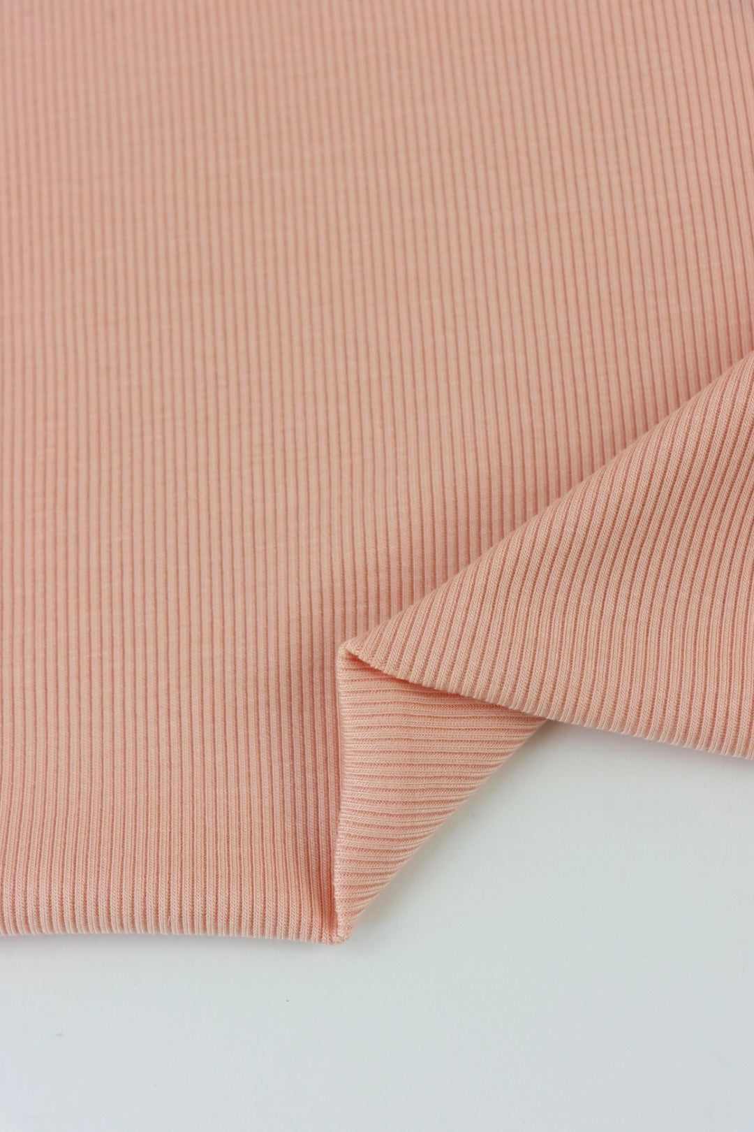 2x2 Htp Rib Soft Peach 2x2 Tencel Spandex Rib Knit | Surge Fabric Shop