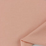 Load image into Gallery viewer, Soft Peach 2x2 Tencel Spandex Rib Knit
