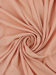 Load image into Gallery viewer, Soft Peach 2x2 Tencel Spandex Rib Knit
