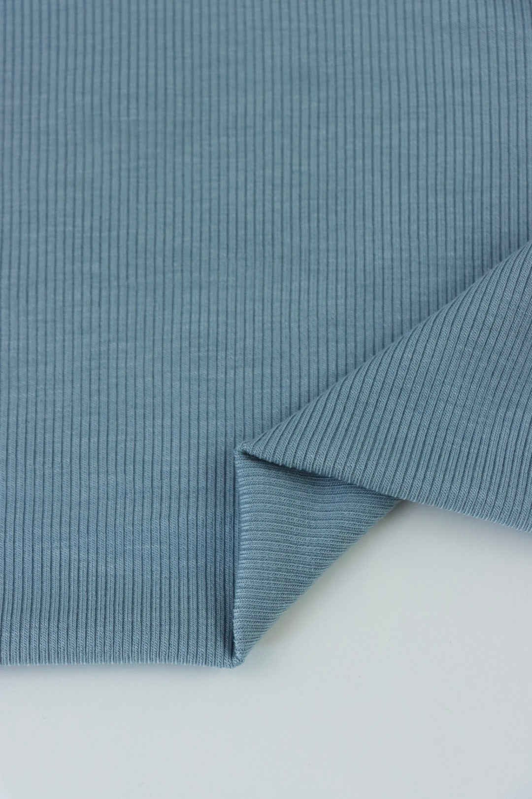 2x2 Htp Rib Chambray 2x2 Tencel Spandex Rib Knit | Surge Fabric Shop