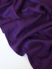 Load image into Gallery viewer, Plum Sibley Brushed Sweater Knit
