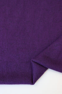 Plum Sibley Brushed Sweater Knit