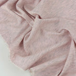 Load image into Gallery viewer, Light Heathered Pink 2x2 Tencel Spandex Rib Knit
