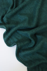 Hunter Green Sibley Brushed Sweater Knit