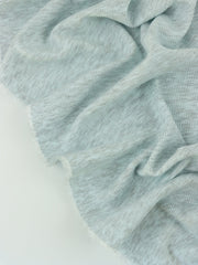 Load image into Gallery viewer, Light Heathered Blue 2x2 Tencel Spandex Rib Knit
