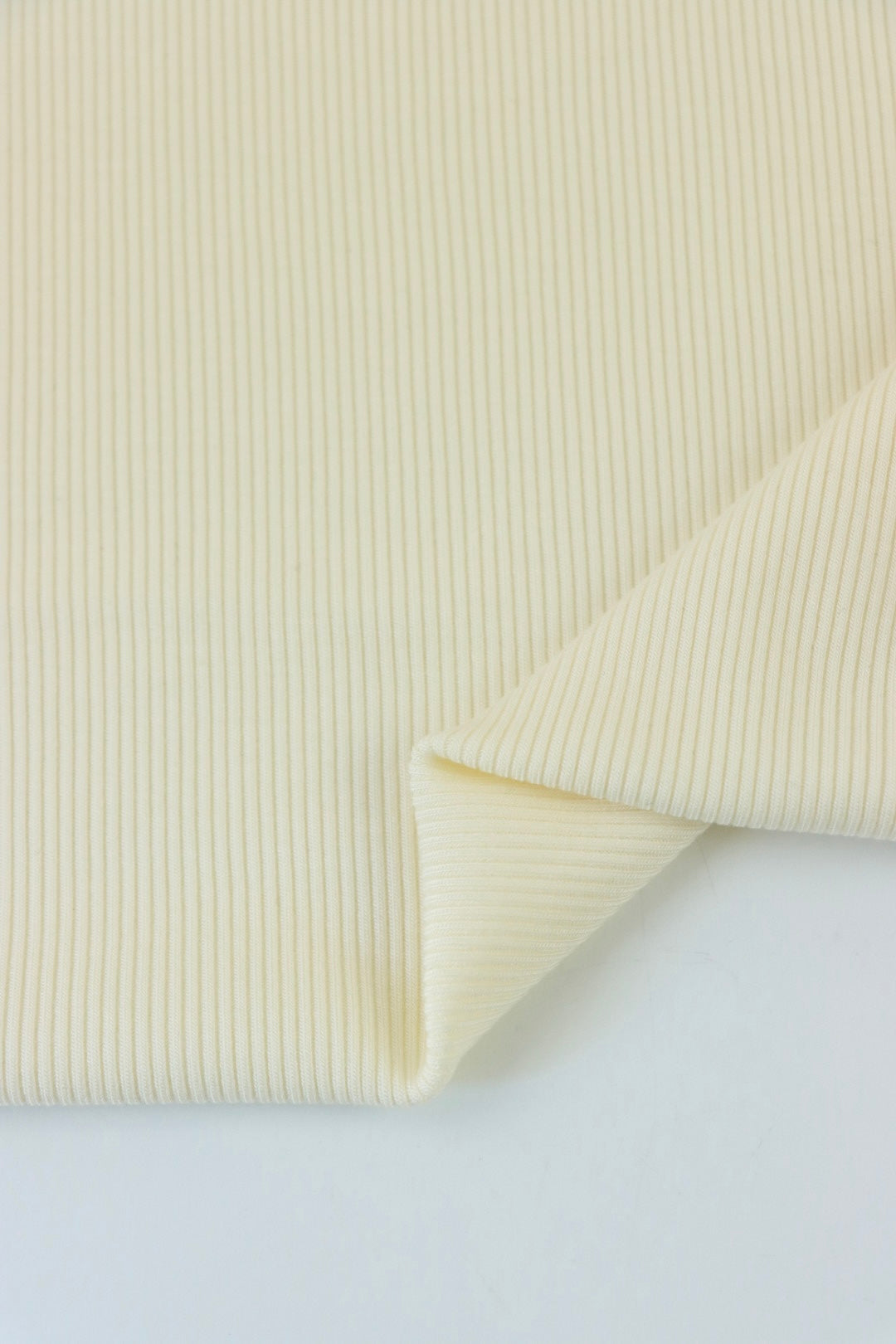2x2 Htp Rib Ivory 2x2 Tencel Spandex Rib Knit | Surge Fabric Shop