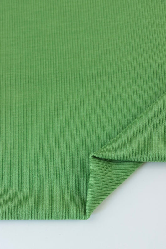 Scheele's Green 2x2 Tencel Spandex Rib Knit