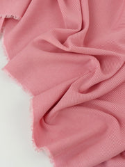 Load image into Gallery viewer, Rose Pink 2x2 Tencel Spandex Rib Knit
