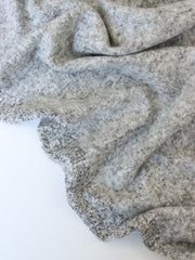 Load image into Gallery viewer, Heather Gray Sibley Brushed Sweater Knit