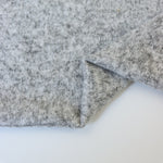 Load image into Gallery viewer, Heather Gray Sibley Brushed Sweater Knit
