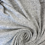 Load image into Gallery viewer, Heather Gray Sibley Brushed Sweater Knit
