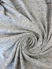 Load image into Gallery viewer, Heather Gray Sibley Brushed Sweater Knit