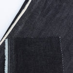 Load image into Gallery viewer, Heathered Black 10oz Soft Stretch Denim
