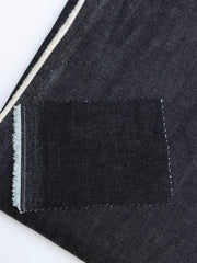 Load image into Gallery viewer, Heathered Black 10oz Soft Stretch Denim