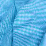 Load image into Gallery viewer, Fountain Blue &amp; Ivory Mini Gingham Handwoven Cotton
